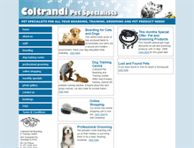 Tablet Screenshot of coltrandi.com.au